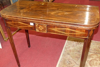 Lot 1177 - An early 19th century mahogany, crossbanded...