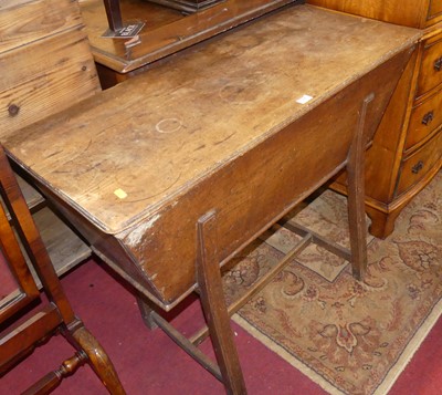 Lot 1208 - An 18th century provincial elm dough-bin,...