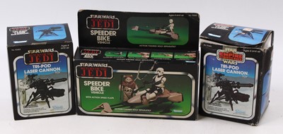 Lot 1914 - Three various boxed vintage Star Wars Kenner...