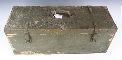 Lot 3379 - A WW II RAF escape axe, the rubber covered...