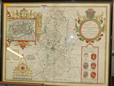 Lot 1025 - John Speed - The Countie of Nottingham,...