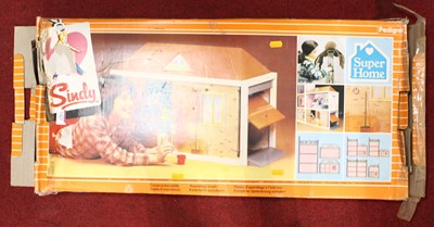 Lot 1423 - A Sindy dolls house boxed set by Pedigree