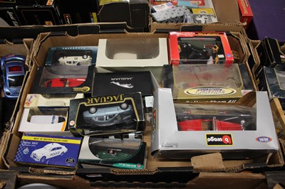 Lot 1470 - Two trays of boxed modern issue diecast models...