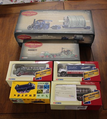 Lot 1507 - A box of mostly Corgi and modern issue diecast...