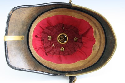 Lot 3077 - A Royal Artillery Officer’s helmet, the blue...