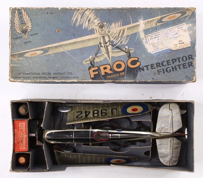 Lot 2058 - A Frog Mk 4 Interceptor Fighter housed in the...