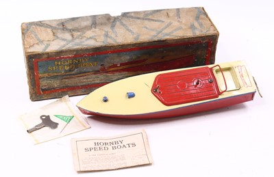 Lot 1994 - A Hornby No. 2 speed boat titled Swift...