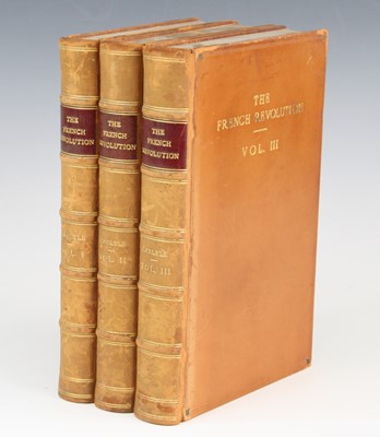 Lot 104 - Carlyle, Thomas: The French Revolution: A...