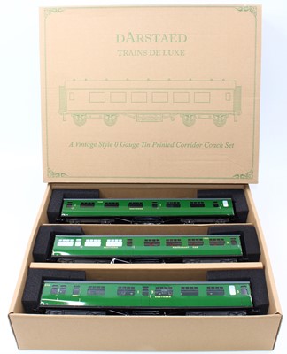 Lot 201 - Sets of three Darstead coaches, SR Bulleid...