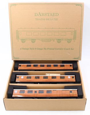 Lot 206 - Sets of 3 Darstead coaches, LNER Thompson...