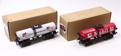 Lot 211 - Darstaed bogie tankers Mobil, red; & Esso,...