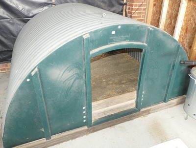 Lot 88 - A plastic and zinc topped pig ark from the...