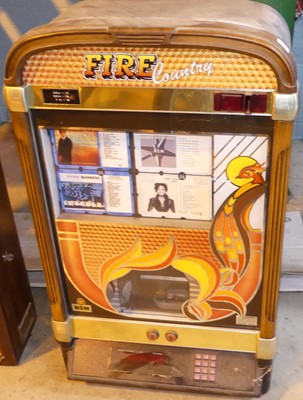 Lot 121 - A NSM Music wall-mounted public house jukebox,...