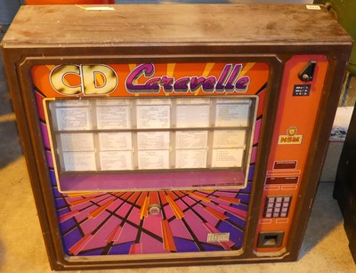 Lot 122 - A NSM Music wall-mounted public house jukebox,...