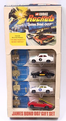 Lot 1212 - Corgi Toys Rockets James Bond 007 Gift set...