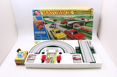 Lot 1621A - Matchbox Motorised Motorway Set with boxed...