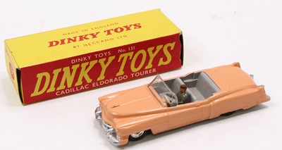 Lot 1159 - Dinky Toys, 131 Cadillac Eldorado, cream body...