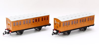 Lot 222 - Bachmann G gauge ‘Thomas’ items 97001 & 97002-...