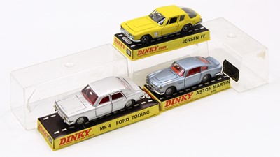 Lot 1341 - Dinky toys group of 3 plastic cased models to...