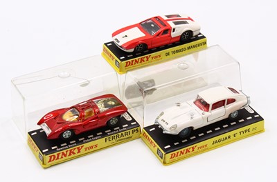 Lot 1342 - Dinky Toys group of 3 plastic-cased models to...