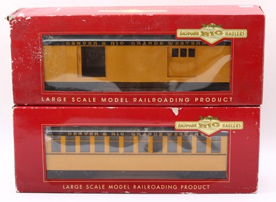 Lot 236 - Two Bachmann Big Haulers G-45 gauge items...