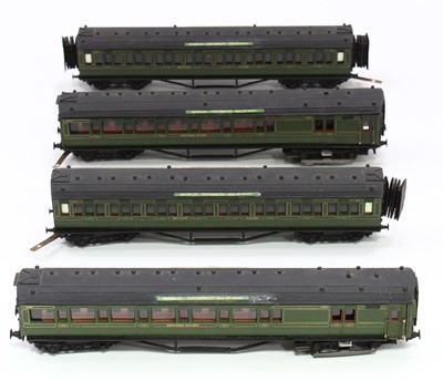 Lot 322 - 4-car Southern EMU set comprised of repainted...