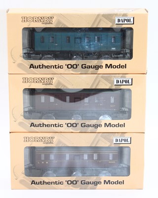 Lot 421 - Three Dapol wagons issued with ‘Hornby...