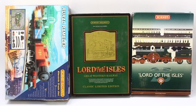 Lot 334 - Three Hornby boxed sets: Classic Limited...