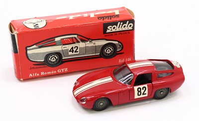 Lot 1547 - Solido No. 148 Alfa Romeo GTZ racing car...