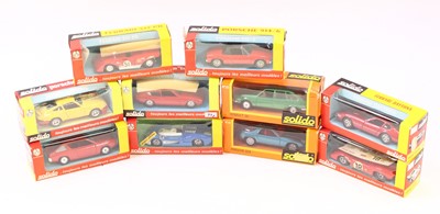 Lot 1621 - Solido group of 10 boxed models to include; No....