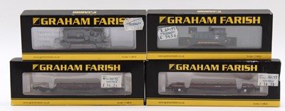 Lot 391 - Two Graham Farish (Bachmann) N gauge locos:...