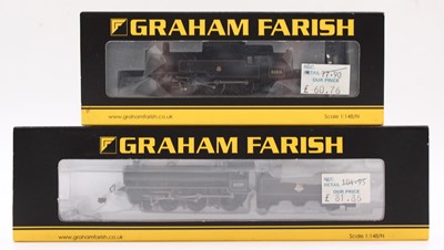 Lot 392 - Two Graham Farish (Bachmann) N Gauge locos:...