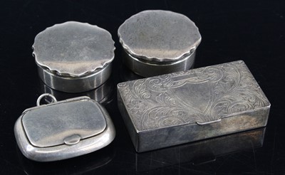 Lot 336 - An early 20th century Continental silver...