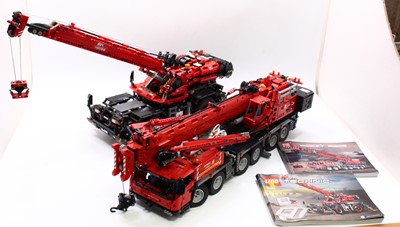 Lot 1943 - A Lego Technic No. 42082 constructed model of...