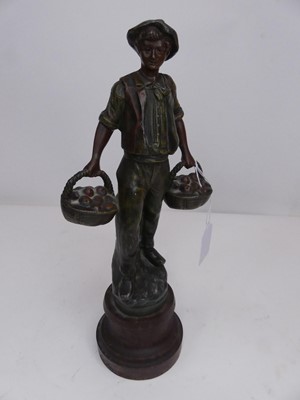 Lot 40 - An early 20th century continental spelter...