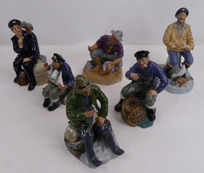 Lot 55 - A Royal Doulton porcelain figure 'Shore Leave',...