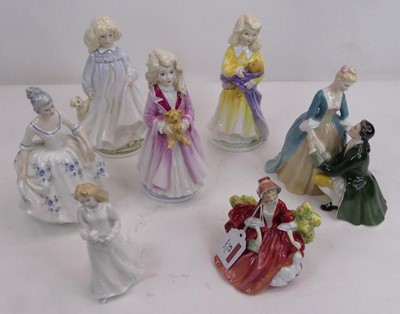 Lot 57 - A Royal Doulton porcelain figure 'The Suitor',...