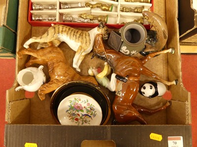 Lot 70 - Miscellaneous items to include Beswick animal...