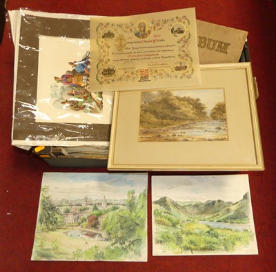 Lot 83 - Miscellaneous items to include Chinese wall...