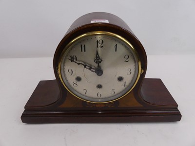 Lot 136 - An early 20th century mahogany cased eight-day...