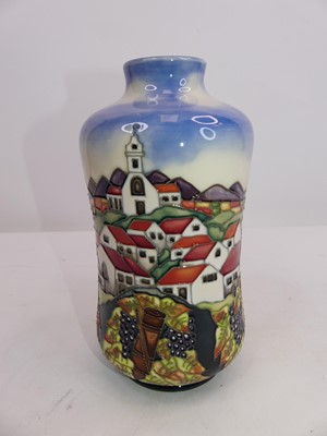 Lot 225 - A Moorcroft pottery Andalusia pattern vase,...