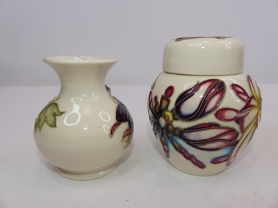 Lot 238 - A Moorcroft pottery vase in the Columbine...