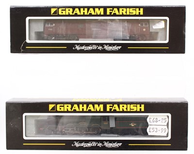 Lot 453 - Two N gauge Graham Farish locomotives in BR...