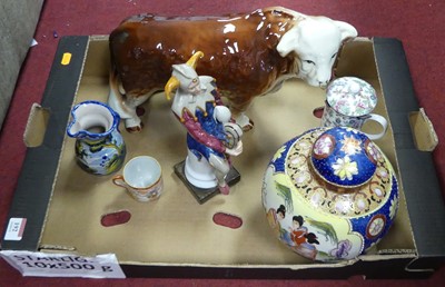 Lot 192 - Mixed ceramics to include a Leonardo...