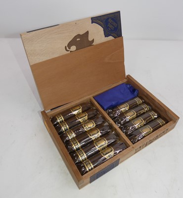 Lot 293 - Ten Maduro Undercrown Flying Pig cigars, CA...