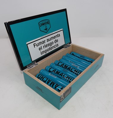 Lot 306 - A box of ten Camacho Ecuador Robusto Tubos...