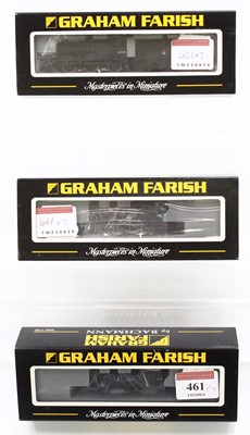 Lot 461 - Three N gauge Graham Farish LMS locos in BR...