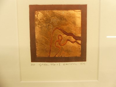 Lot 1060 - Michael Carlo - Worked Earth 2, lithograph,...