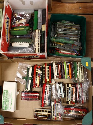 Lot 1599 - Two boxes containing  metal and plastic kit...