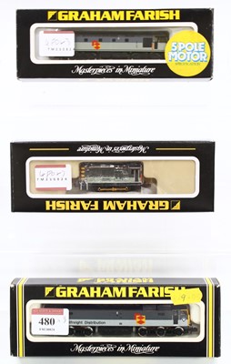 Lot 480 - Three N gauge Graham Farish Era 8 locomotives:...